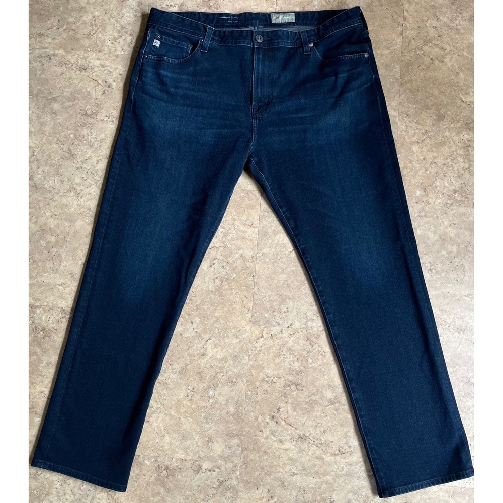 AG Adriano Goldschmied Graduate Tailored Leg Jeans Mens Indigo Blue Denim 40x32 - Picture 2 of 15